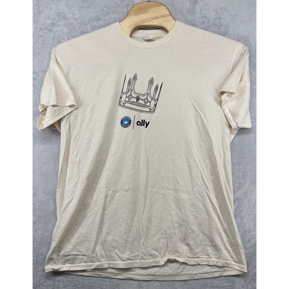 Charlotte FC "Minted 2022" Shirt Graphic T-Shirt Tan Biege Soccer MLS Men's XL